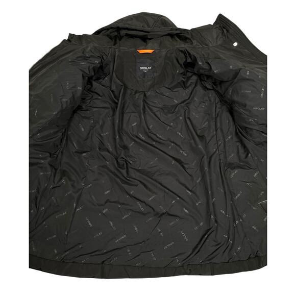 Orolay Down Filled Puffer Coat Black 2XL Hooded Winter Snow Skiing Outdoors - Picture 11 of 16
